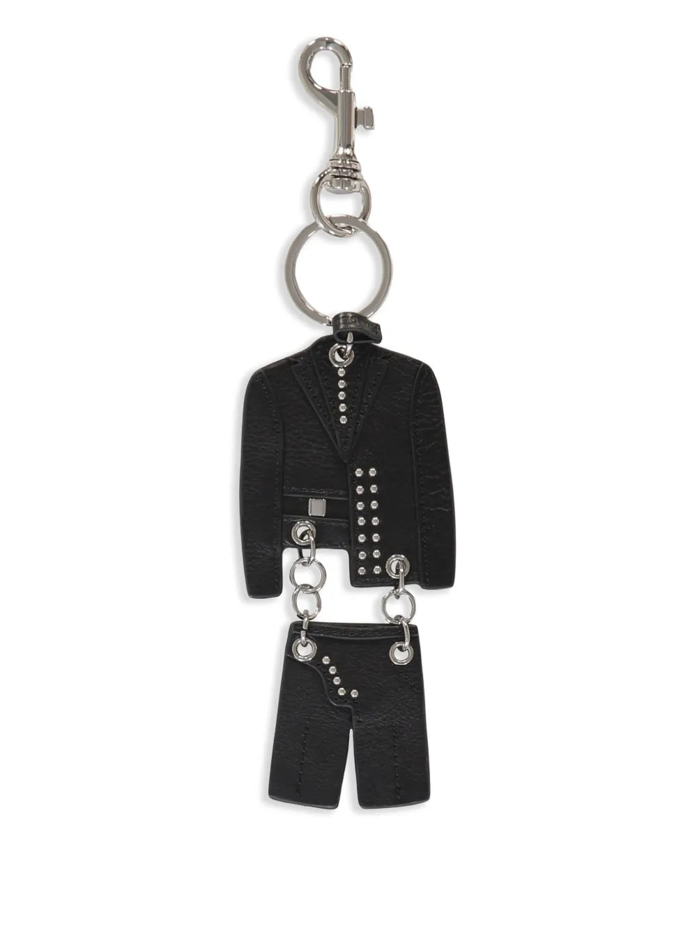 Versace leather keyring