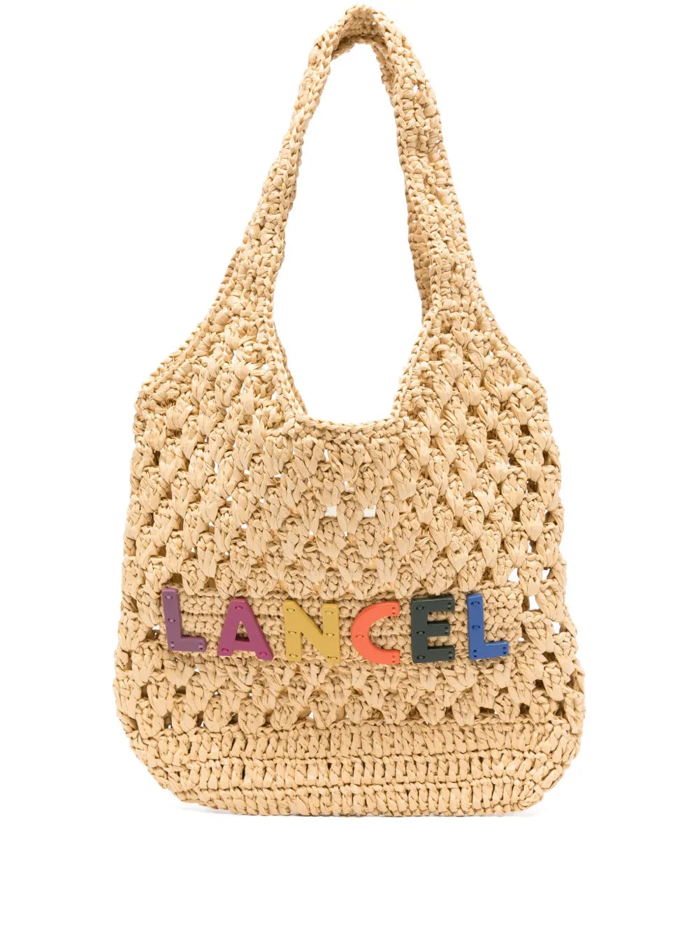 Lancel logo lettering shoulder bag