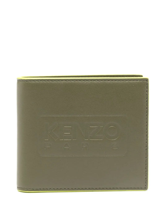 Kenzo logo embossed wallet