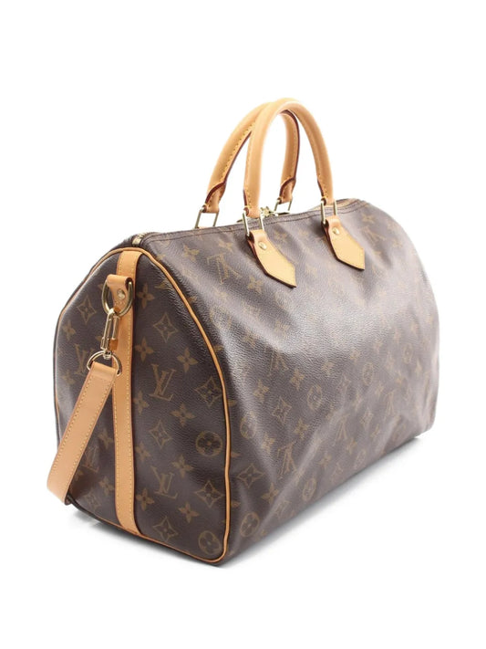 Louis Vuitton 2014 Speedy Bandouliere 35 two way handbag