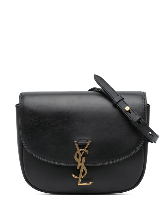 Saint Laurent 2020 Medium Leather Monogram Kaia crossbody bag