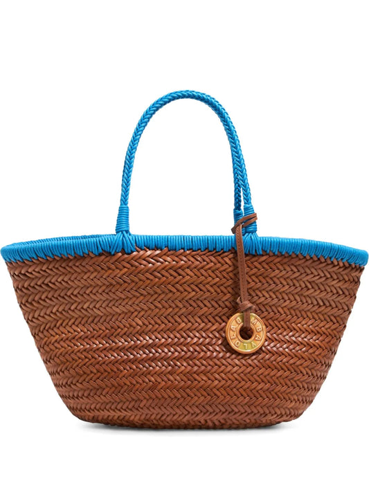 Bimba y Lola logo charm tote bag