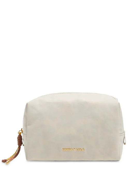 Bimba y Lola logo lettering makeup bag