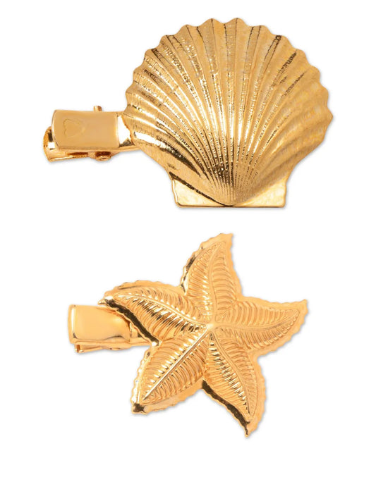 Jennifer Behr Oceane barrette (set of two)