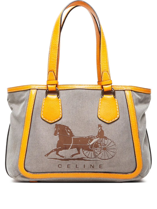 Céline 1990 2010s Horse Carriage tote bag