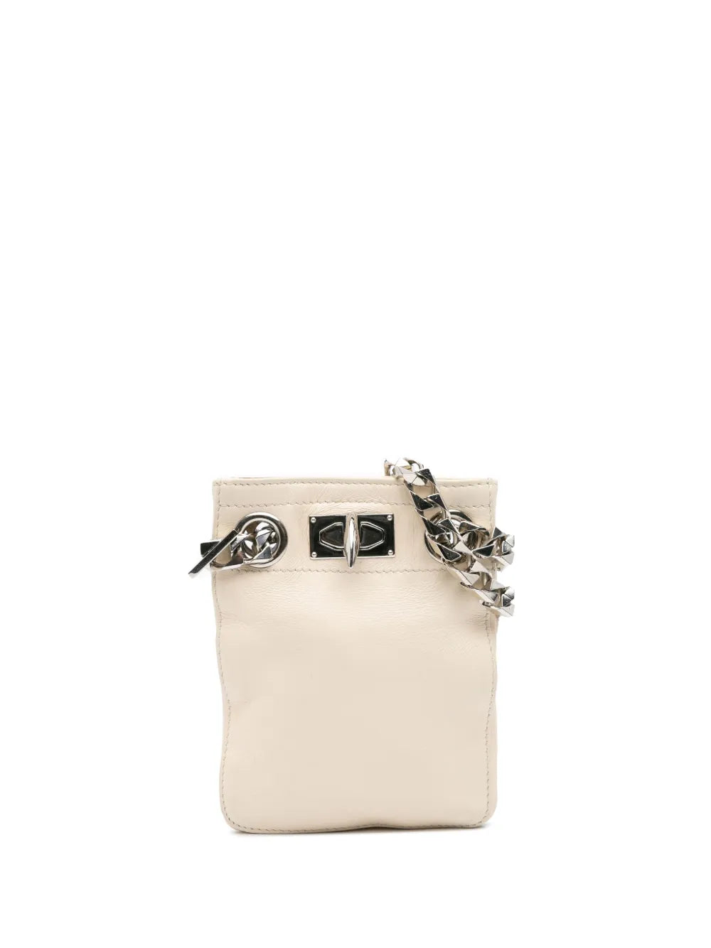Givenchy 2010 2024 Leather Shark Lock Chain shoulder bag