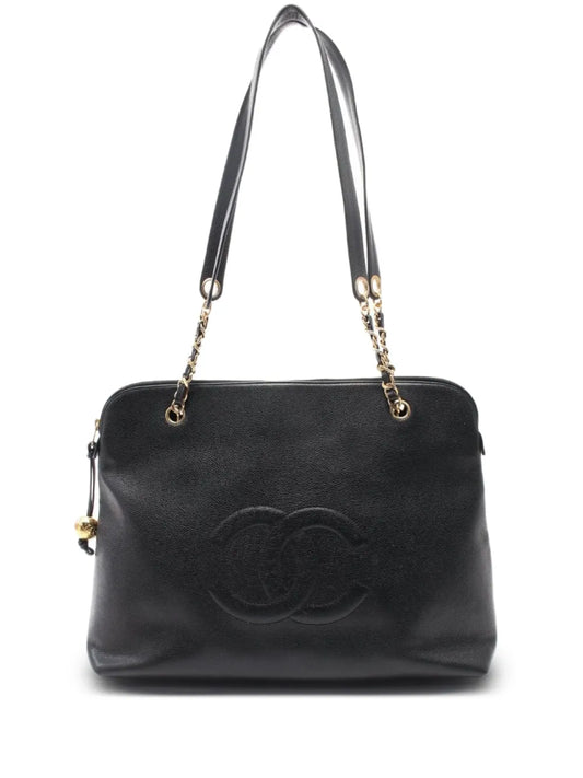 CHANEL 1994 1996 CC logo shoulder bag