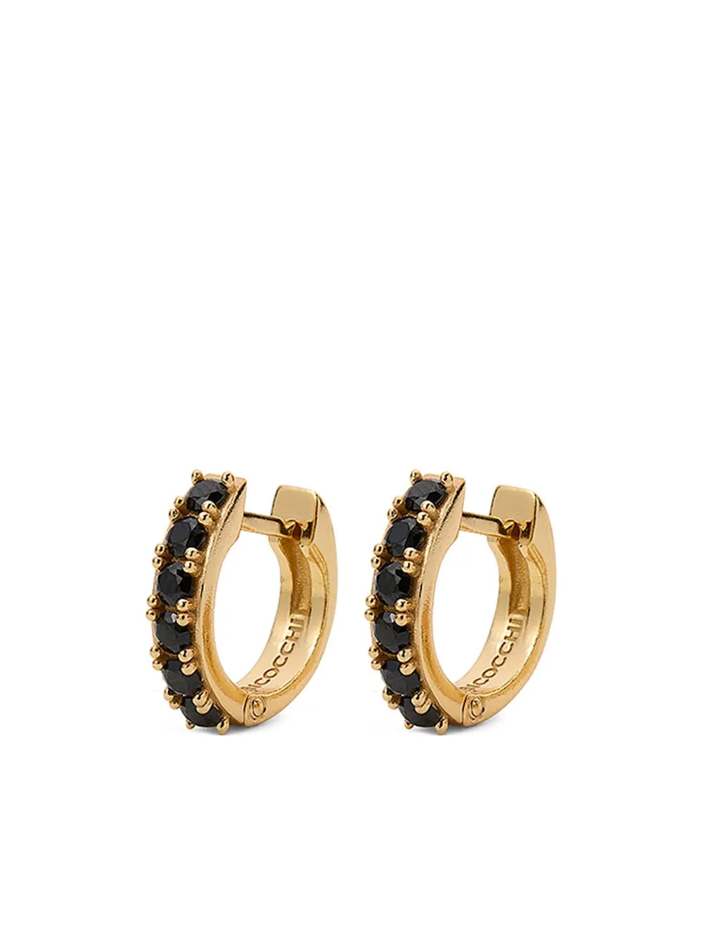 Emanuele Bicocchi crystal hoop earrings