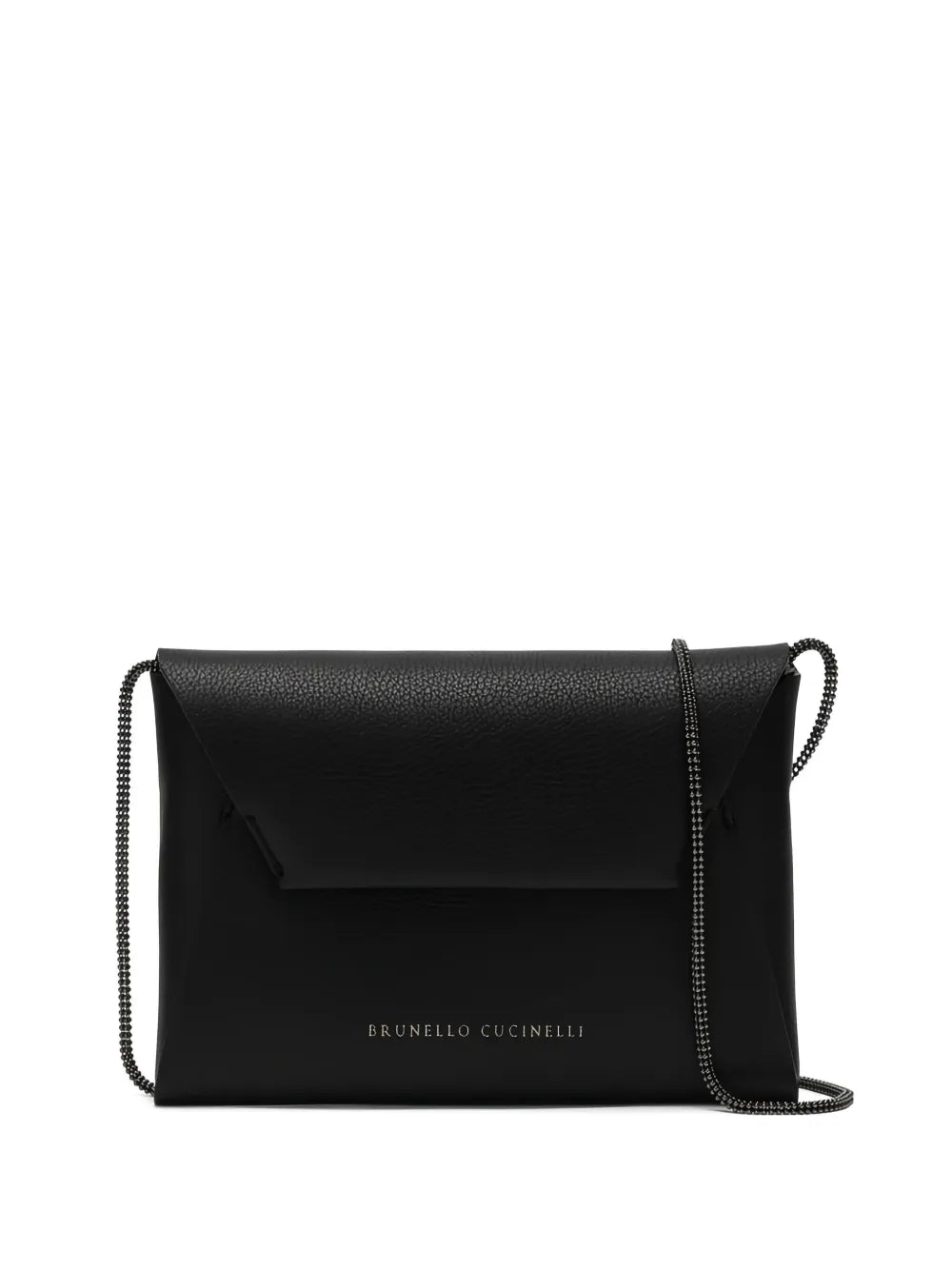 Brunello Cucinelli leather clutch bag