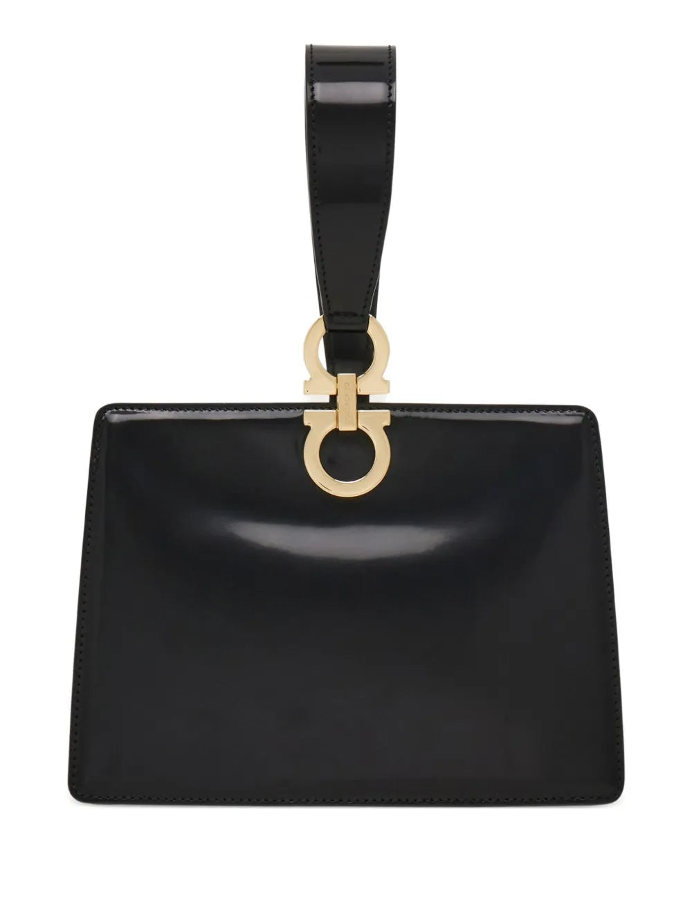 Ferragamo geometric leather handbag