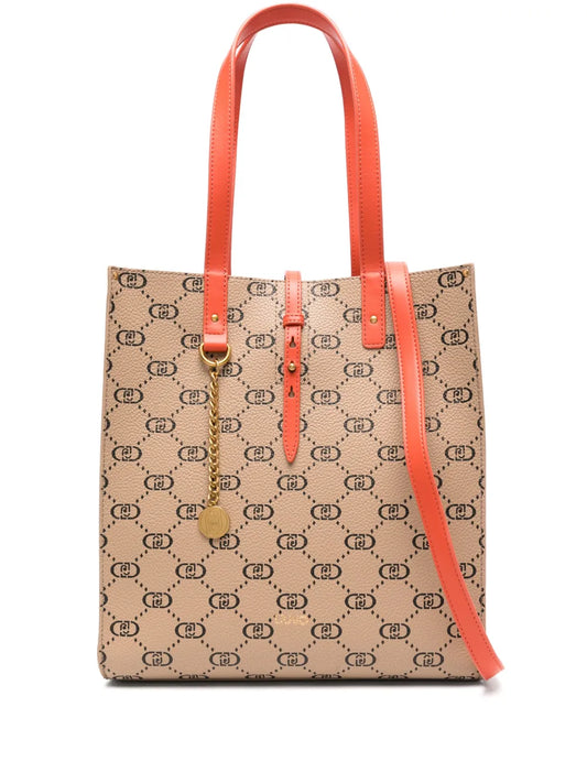 LIU JO logo print tote bag
