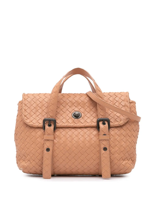 Bottega Veneta 2012 2024 Intrecciato Flap satchel