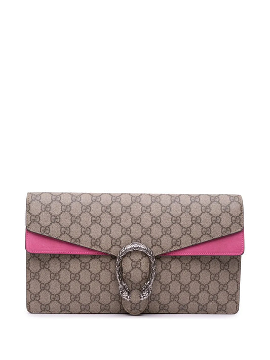 Gucci 2016 2024 GG Supreme Dionysus clutch bag