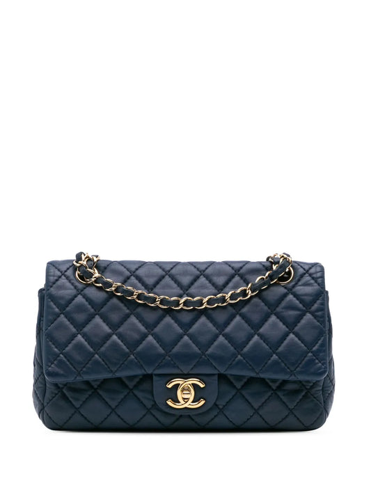 CHANEL 2008 2009 Medium Classic Calfskin Double Flap shoulder bag