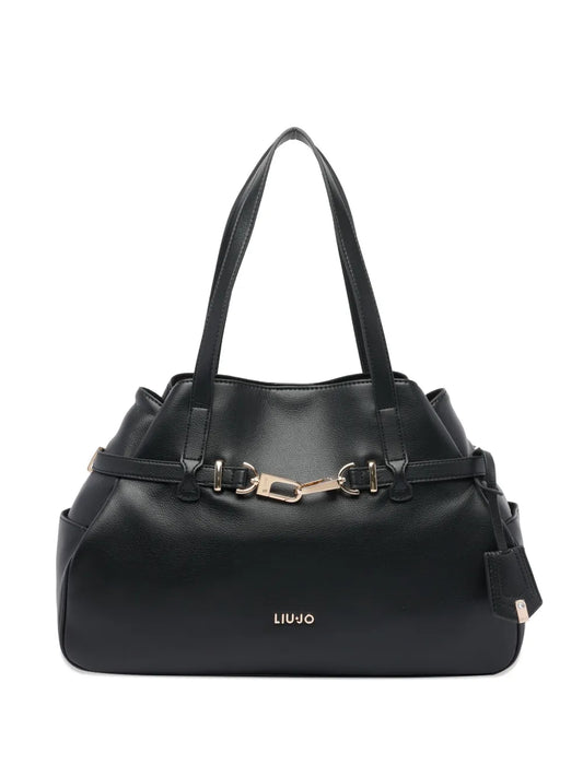 LIU JO logo lettering tote bag