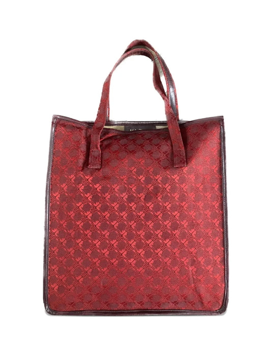 Ferragamo 1970s canvas tote bag