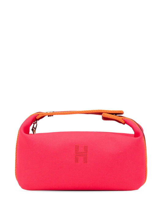 Hermès 2020 2024 Small Toile Bride A Brac vanity bag