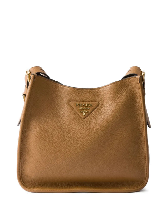Prada medium leather shoulder bag