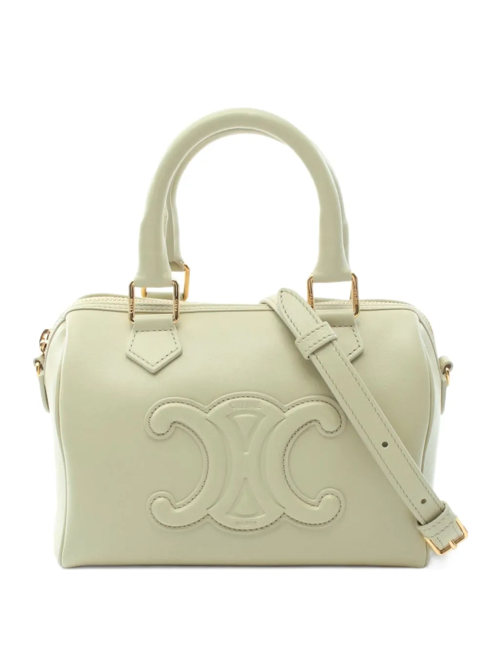 Céline 2010s small Cuir Triomphe two way handbag