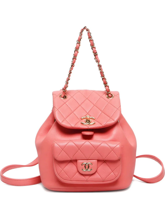 CHANEL 2015 2024s mini Matelasse backpack