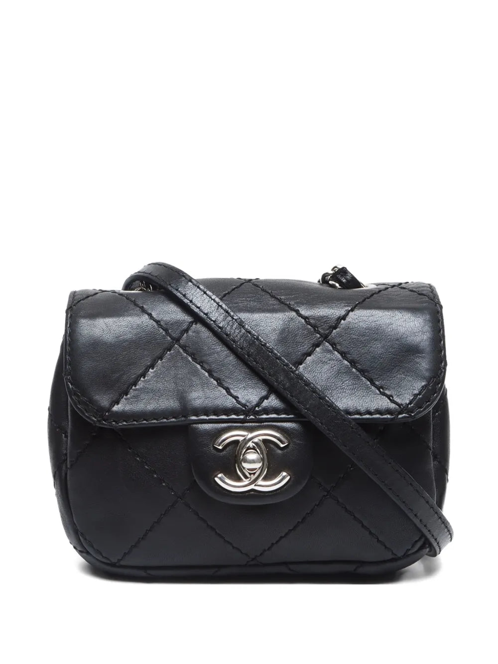 CHANEL 2010 2011 small Wild Stitch shoulder bag