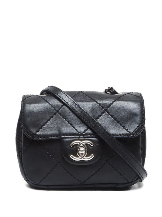 CHANEL 2010 2011 small Wild Stitch shoulder bag
