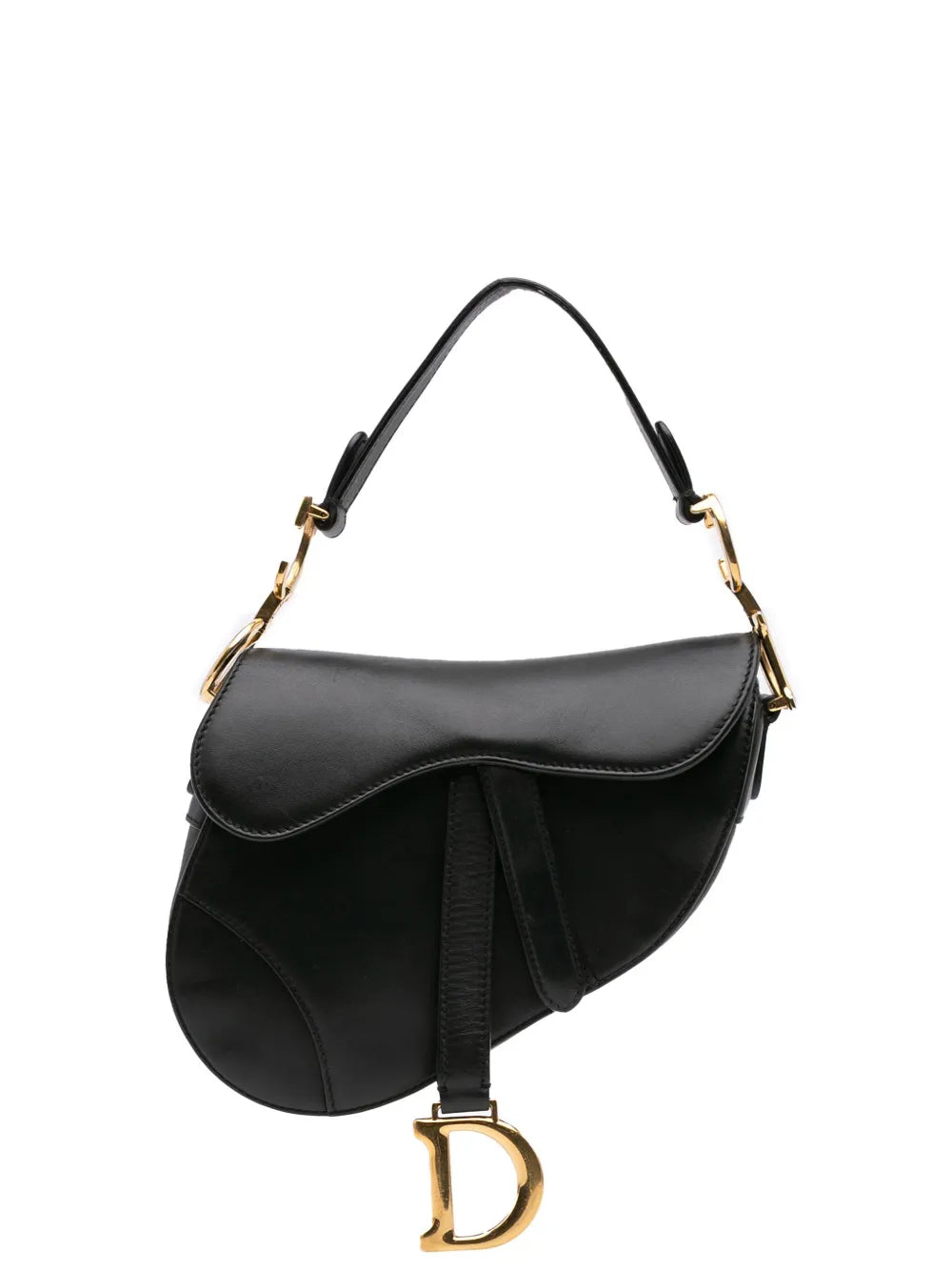 Christian Dior 2018 Mini Leather Saddle satchel