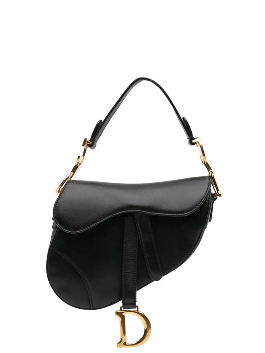 Christian Dior 2018 Mini Leather Saddle satchel