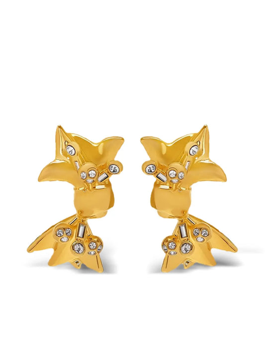 Oscar de la Renta Mill Bow earrings