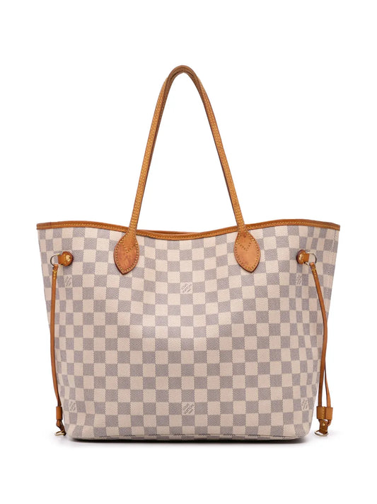 Louis Vuitton 2014 Damier Azur Neverfull MM tote bag