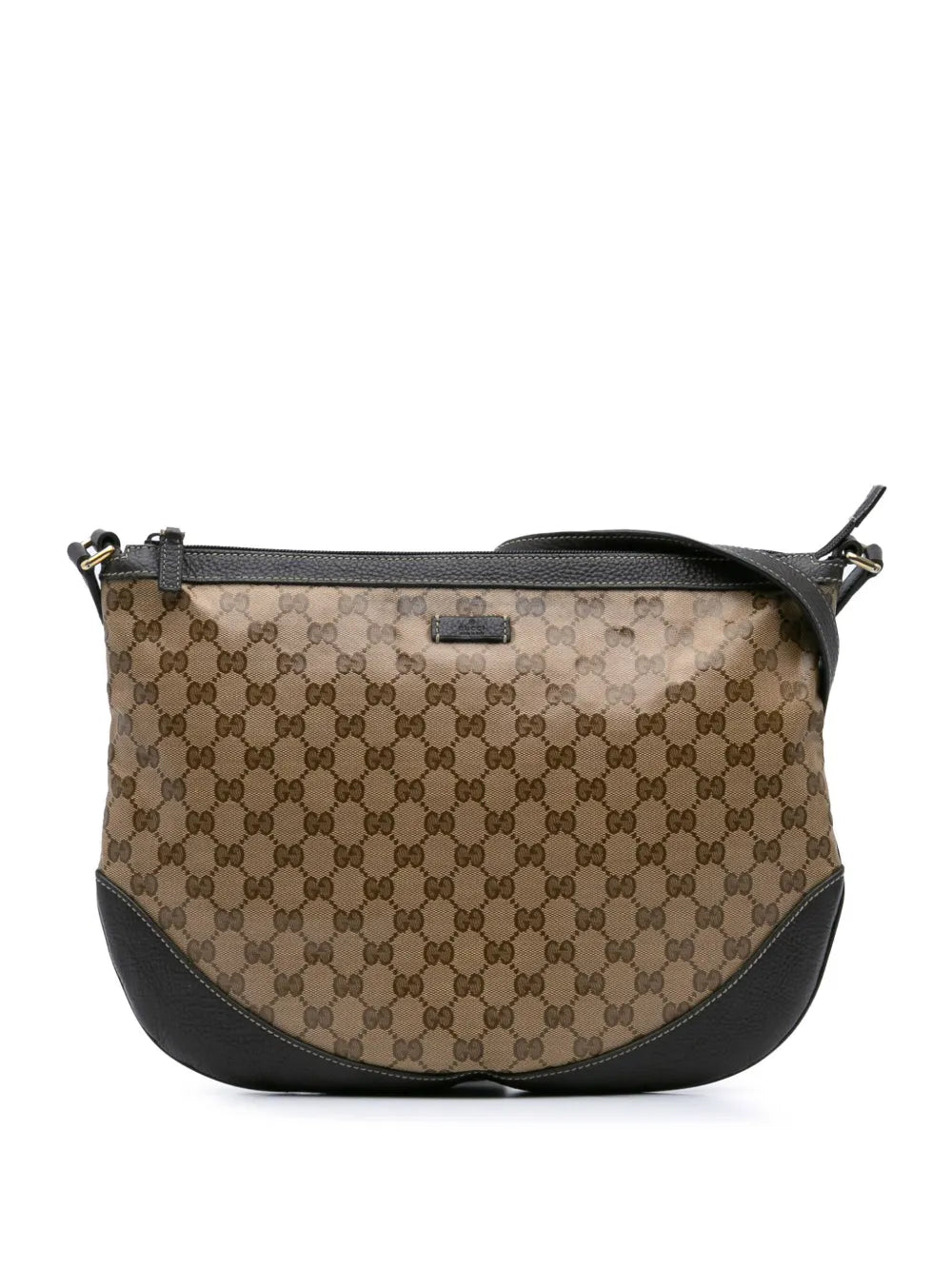 Gucci 2016 2024 Large GG Crystal Half Moon hobo bag