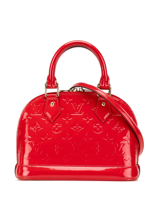 Louis Vuitton 2015 Monogram Vernis Alma BB satchel