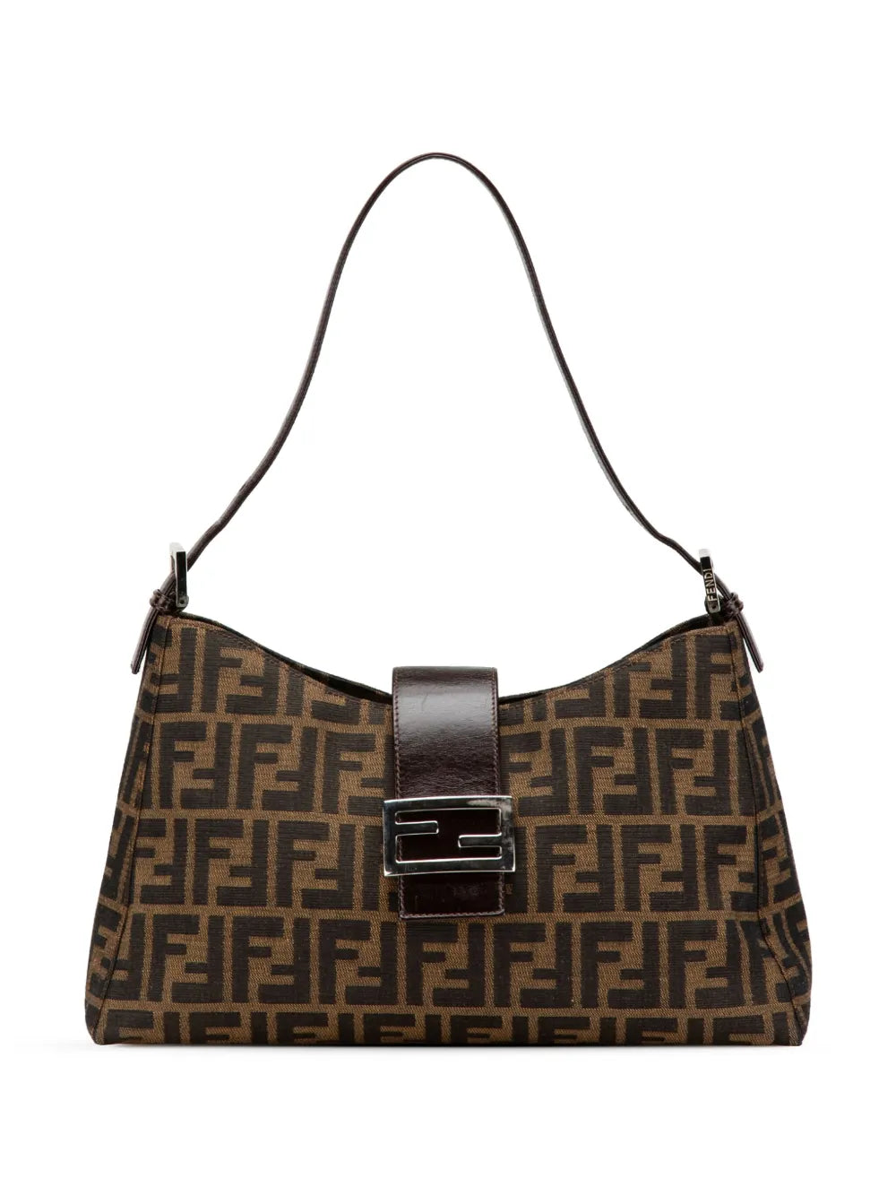 Fendi 2000 2010 Zucca Canvas shoulder bag