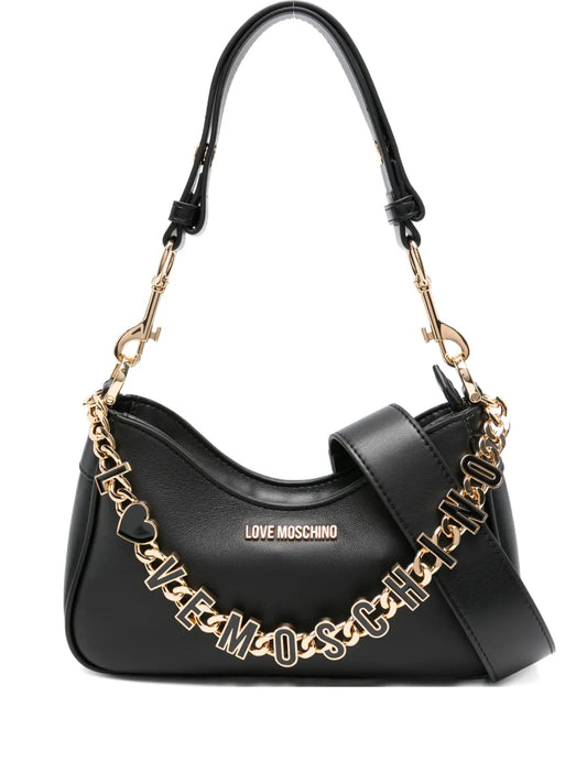 Love Moschino logo lettering tote bag