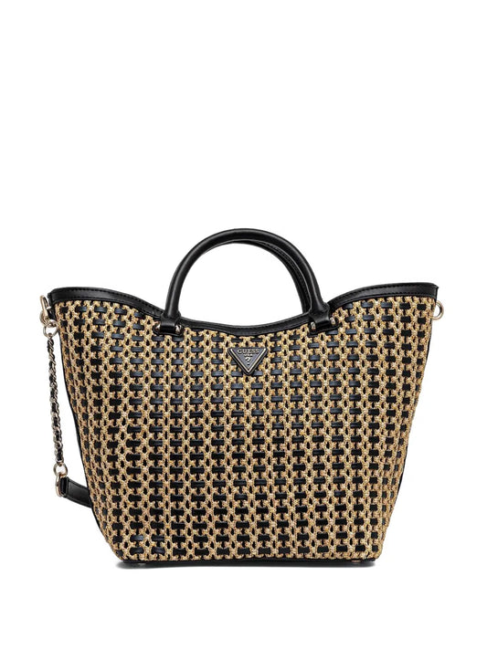 GUESS USA Atalia woven tote bag