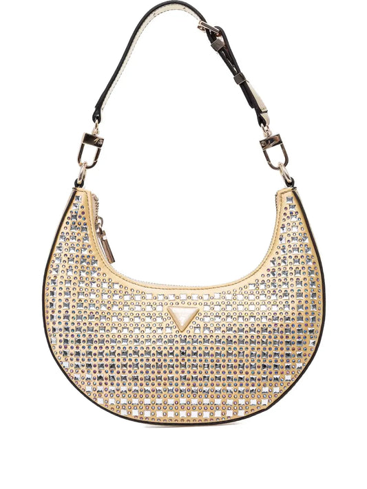 GUESS USA rhinestone embellished tote bag