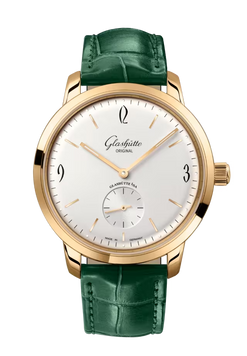 glashutte original vintage sixties small second 18k rose god men's watch