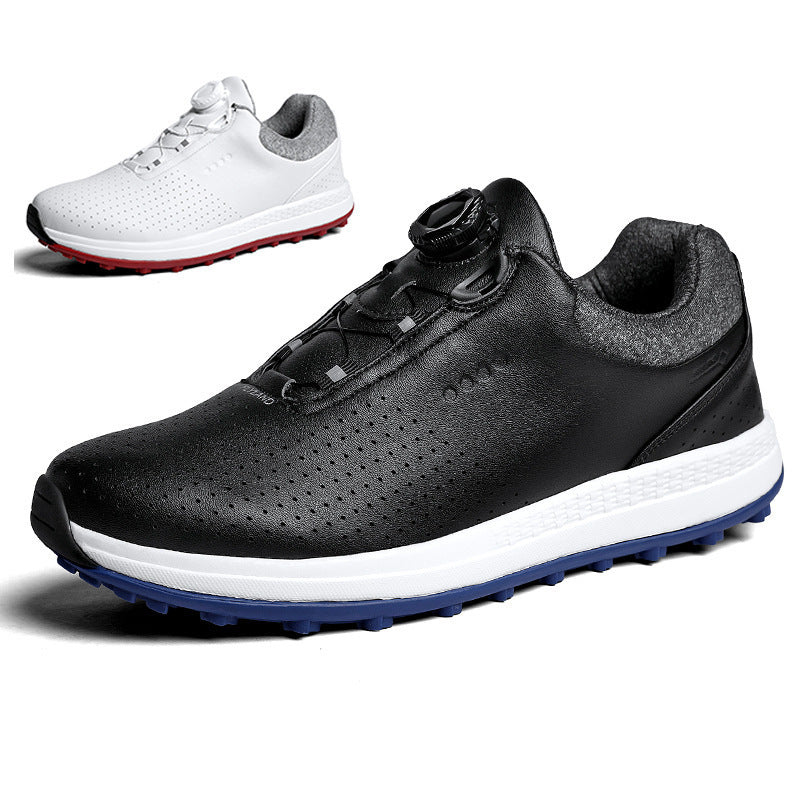 Men’s Breathable Non-Slip Golf Shoes – Broken Nail Grip Sport Footwear