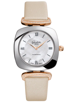 glashutte original lady collection pavonina stainless steel & red gold & diamonds lady's watch_1