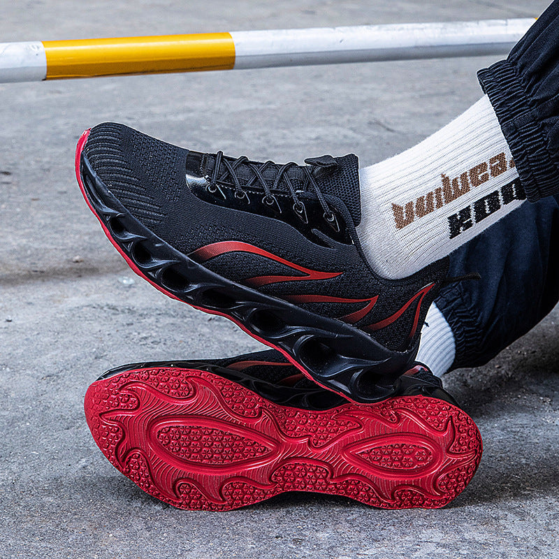 Men’s Flame Sneakers – Trendy Versatile Sports Casual Shoes for Couples