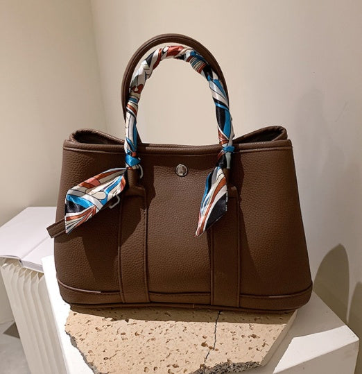 Women’s Scarf Bag – New Fashion Shoulder Crossbody Tote Handbag