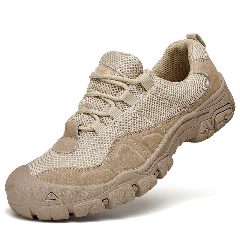 Men’s Non-slip Hiking Shoes – Breathable Wearable Sports & Travel Sneakers