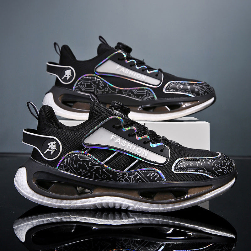 Men’s Sports Sneakers – Lightweight Breathable Mesh Running Shoes