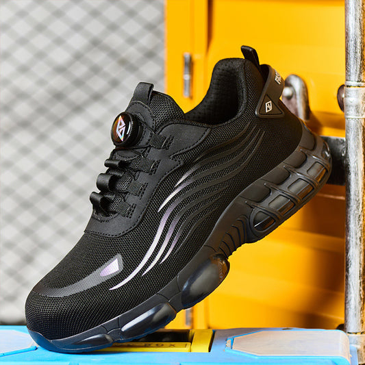 Men's Anti-smashing And Anti-penetration Steel Toe Cap Safety Shoes