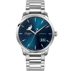 glashutte original senator excellence panorama date moon phase stainless steel men's watch_8