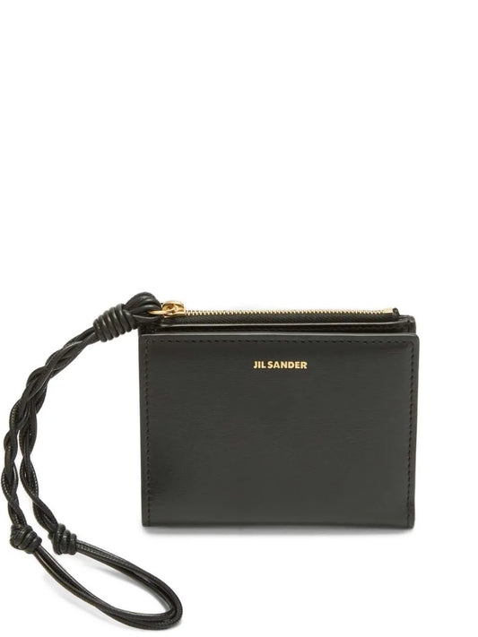 Jil Sander logo print wallet