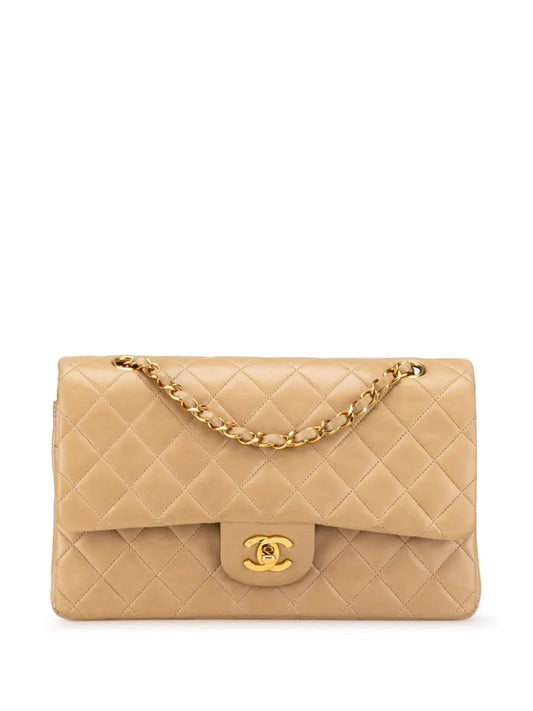CHANEL 1994 1996 Medium Classic Lambskin Double Flap shoulder bag