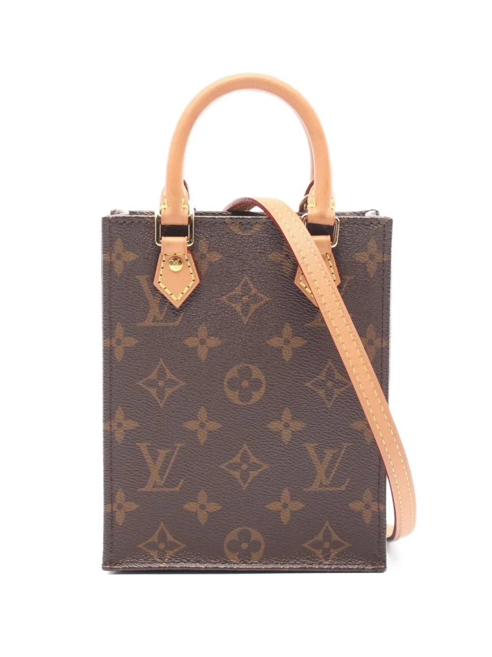 Louis Vuitton 2020 Petite Sac Plat monogram tote bag