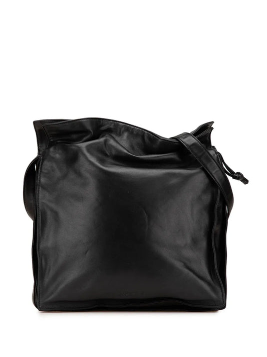 Loewe 2010 2024 Leather Flamenco crossbody bag