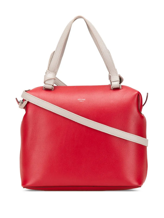 Céline 2017 Small Leather Soft Cube Bag satchel
